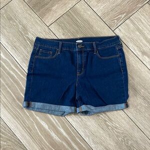 Old Navy Dark Blue Jean Shorts
